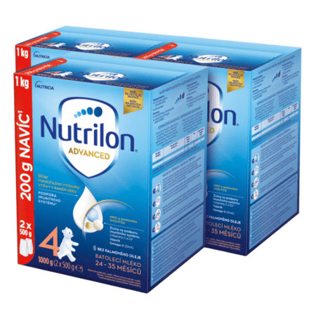 NUTRILON Advanced 4, mlieko 3 x 1000 g kúpite na Benulekaren.sk