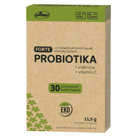 Vitar Probiotika Forte kapsuly s probiotikami 30 cps