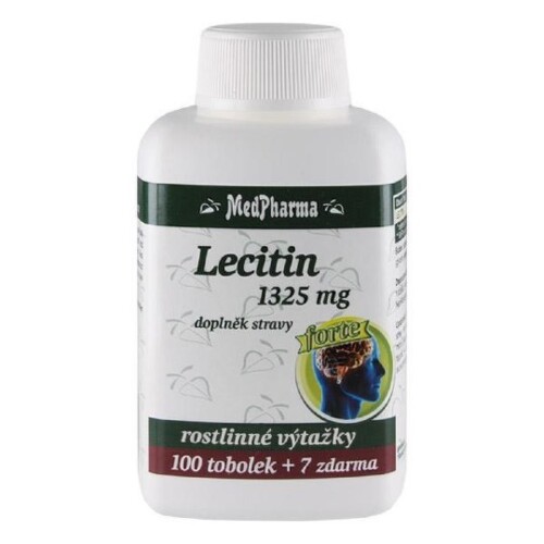 E-shop MEDPHARMA Lecitín forte 1325 mg 100 + 7 kapsúl ZADARMO