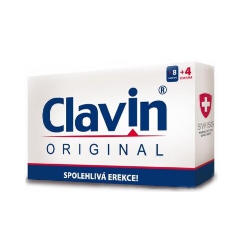 Clavin ORIGINAL tobolky na podporu erekcie 12 cps kúpite na Benulekaren.sk