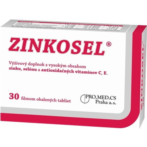 ZINKOSEL 30 tabliet kúpite na Benulekaren.sk