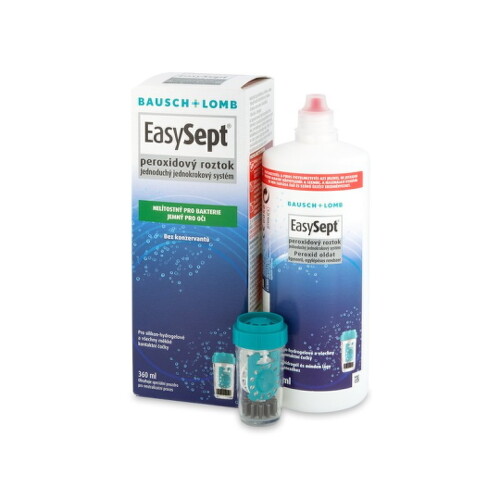 EASYSEPT Roztok na čistenie kontaktných šošoviek 360 ml
