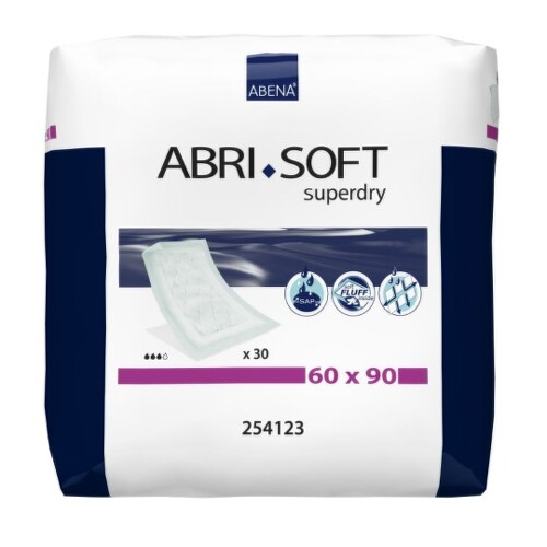 ABENA ABRI SOFT superdry 60 x 90 cm absorpčná podložka 30 kusov kúpite na Benulekaren.sk