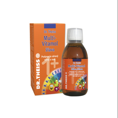 DR. THEISS Multi-vitamol šťava 1+ 200 ml