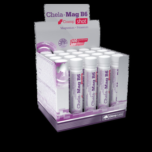 CHELA-MAG B6 Forte shot s višňovou príchuťou 20 ampuliek x 25 ml