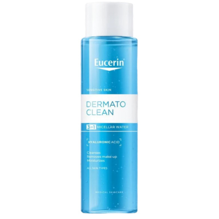EUCERIN Dermatoclean hyaluron micelárna voda 3v1 200 ml