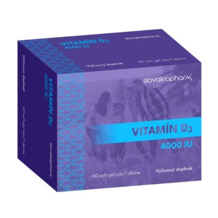 Slovakiapharm Vitamín D3 4000 IU 60 cps