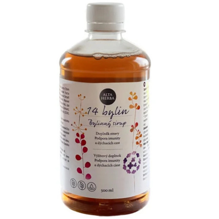 Alta Herba ALTA HERBA Bylinný sirup zo 14 bylín 500 ml
