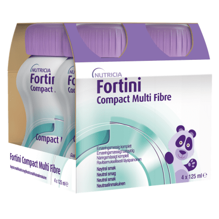 FORTINI Compact multi fibre neutrálna príchuť 4 x 125 ml