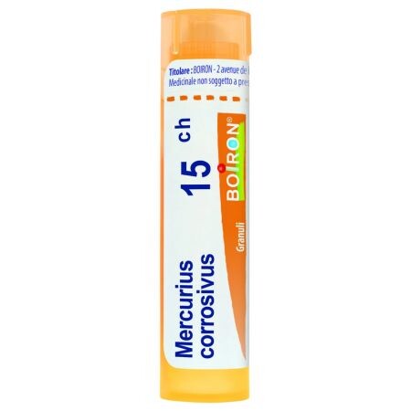 MERCURIUS CORROSIVUS 15CH granule 4 g