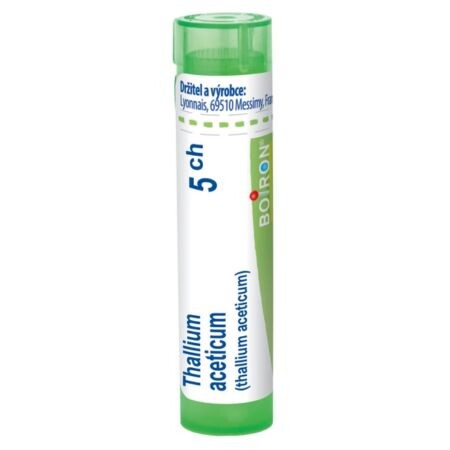 THALLIUM ACETICUM 5CH granule 4 g