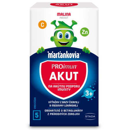 WALMARK Marťankovia PROimun akut 5 vrecúšok