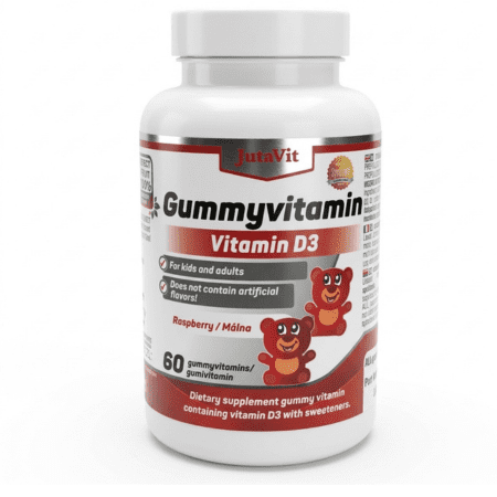 JUTAVIT Gumivitamín D3 20 µg kids 60 želatínových tabliet kúpite na Benulekaren.sk