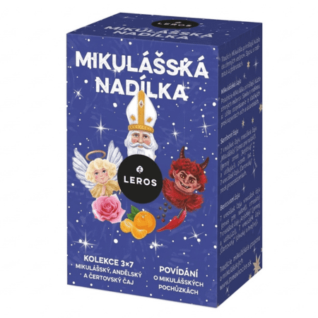 LEROS Mikulašská nádielka 6 3 druhy čajov 1 x 1 set