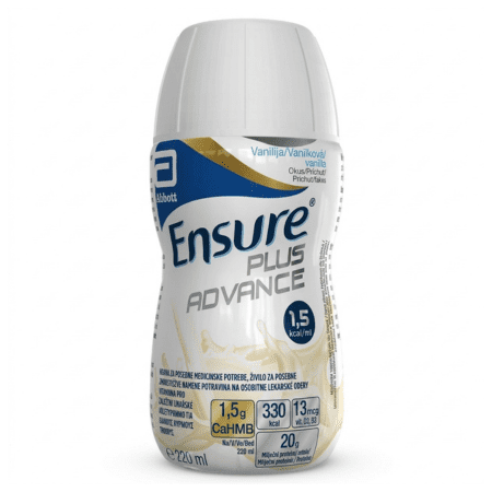 ENSURE Plus advance vanilková príchuť inov. 2025 30 x 220 ml