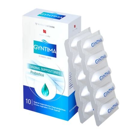 GYNTIMA Probiotica vaginálne čapíky 10 ks