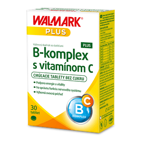E-shop WALMARK B-komplex PLUS s vitamínom C 30 cmúľacích tabliet