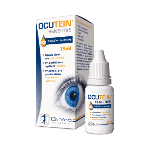 E-shop OCUTEIN Sensitive Care Da Vinci zvlhčujúce očné kvapky 15 ml