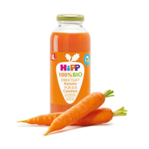 E-shop HIPP 100 % bio karotková šťava 330 ml