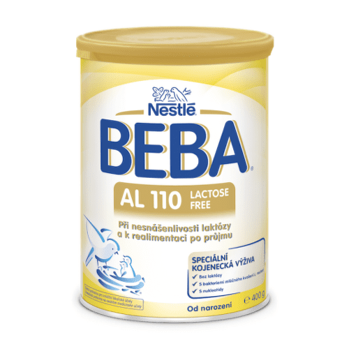 E-shop BEBA AL 110 Lactose Free 400 g - balenie 3 ks