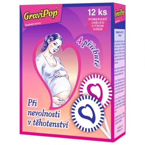 E-shop GRAVIPOP Lizanka pre tehotné 12 kusov