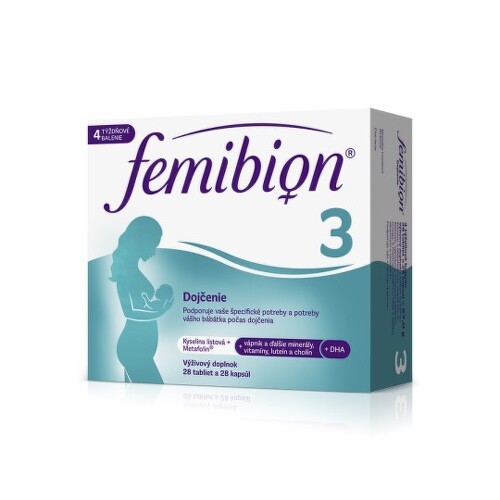 E-shop FEMIBION 3 Dojčenie 28 tabliet + 28 kapsúl