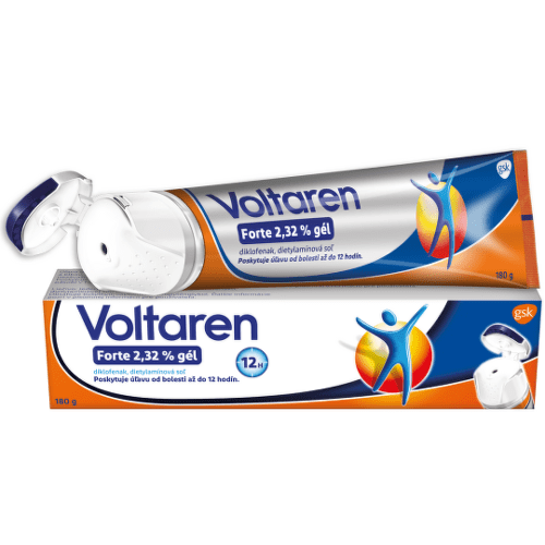 E-shop VOLTAREN Forte 2,32% gél na bolesť chrbta svalov a kĺbov 180 g