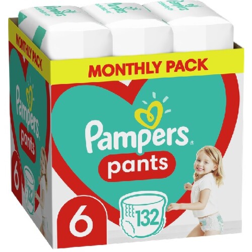 PAMPERS Pants 6 132 ks