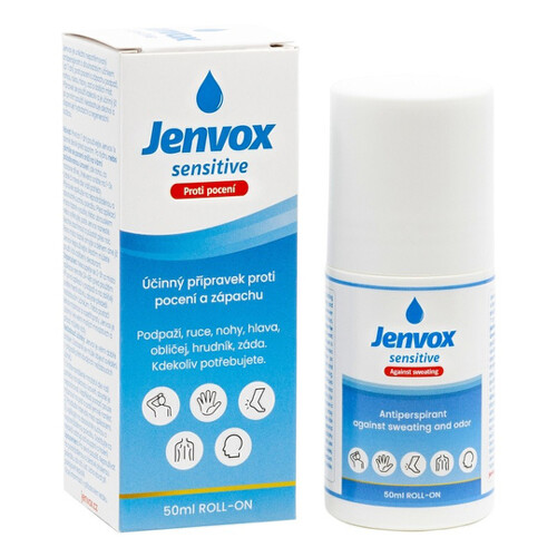 E-shop JENVOX Sensitive proti poteniu roll-on antiperspirant 50 ml