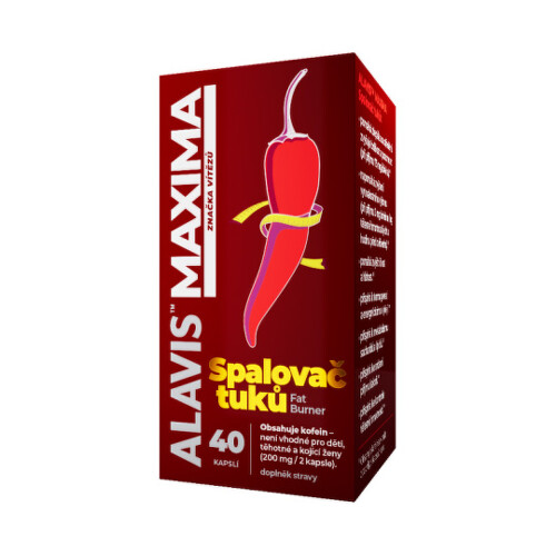 E-shop ALAVIS Maxima spaľovač tukov 40 kapsúl