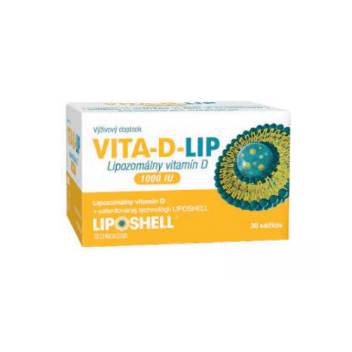 E-shop VITA-D-LIP Liposomal vitamin D 1000 IU gél vo vrecúškach 30 ks