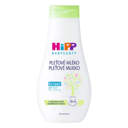 E-shop HiPP Babysanft pleťové mlieko šetrné s bio mandľovým olejom 350 ml