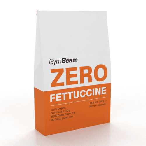 E-shop GYMBEAM Bio zero fettuccine nízkokalorické cestoviny 385 g