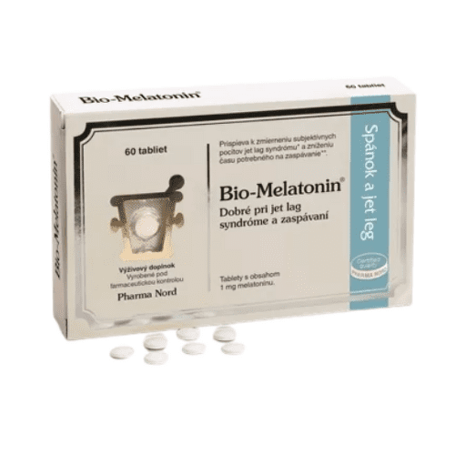 E-shop PHARMA NORD Bio-melatonin 1 mg spánok a jet leg 60 tabliet