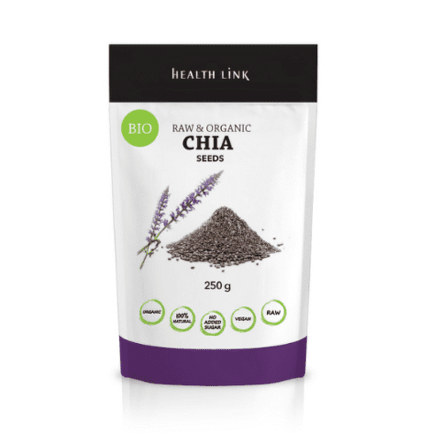 E-shop HEALTH LINK Chia semienka bio raw 250 g