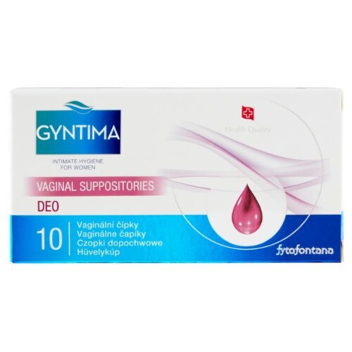 E-shop FYTOFONTANA Gyntima deo 10 vaginálnych čapíkov