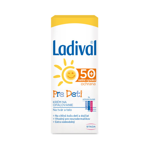 LADIVAL pre deti SPF50+ opalovací krém na tvár 50 ml