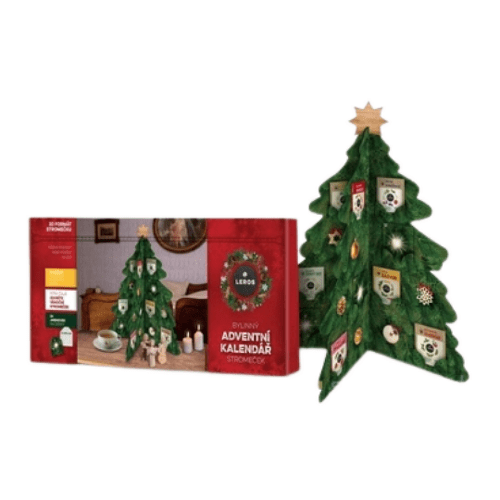 E-shop LEROS Bylinný adventný kalendár stromček set