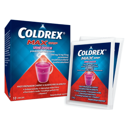 E-shop COLDREX Maxgrip lesné ovocie 10 ks