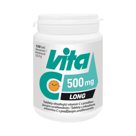 E-shop VITABALANS Vita C long 500 mg 150 tabliet