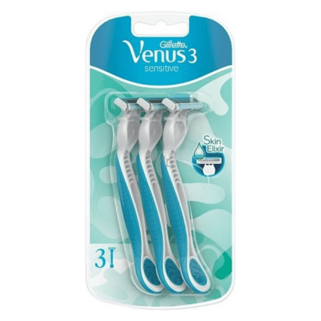 GILLETTE Venus3 Sensitive Pohotové holiace strojčeky pre ženy 6 ks