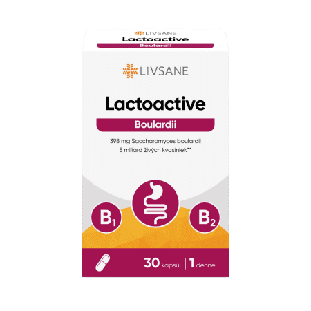 E-shop LIVSANE Lactoactive boulardii 30 kapsúl