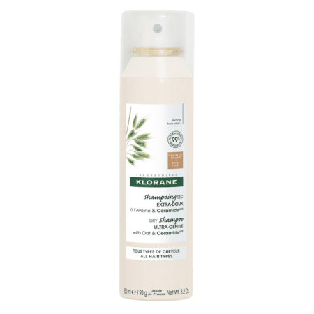 E-shop KLORANE Suchý šampón s ovseným mliekom a ceramidmi na tmavé vlasy 150 ml