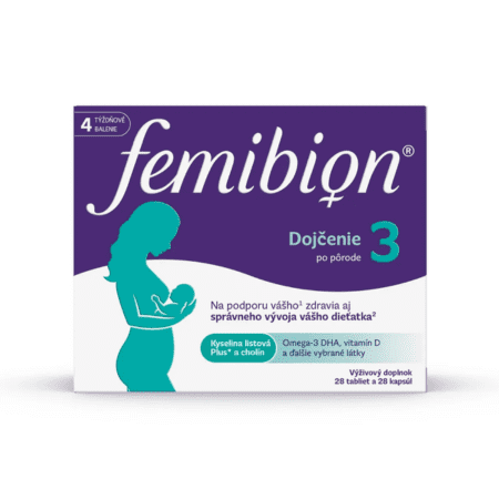 FEMIBION 3 Dojčenie 56 tabliet + 56 kapsúl