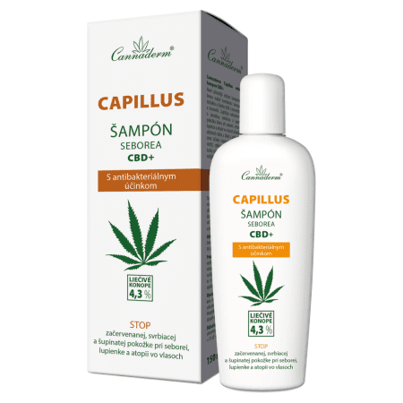E-shop CANNADERM Capillus šampón seborea CBD+ 150 ml