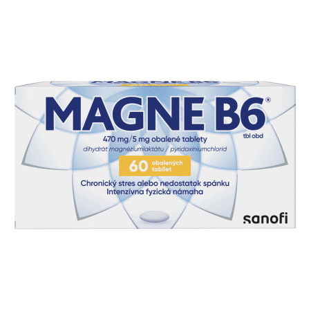 E-shop MAGNE B6 470 mg/5 mg 60 tabliet