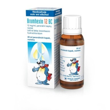 BROMHEXIN 12 BC perorálne roztokové kvapky 30 ml kúpite na Benulekaren.sk