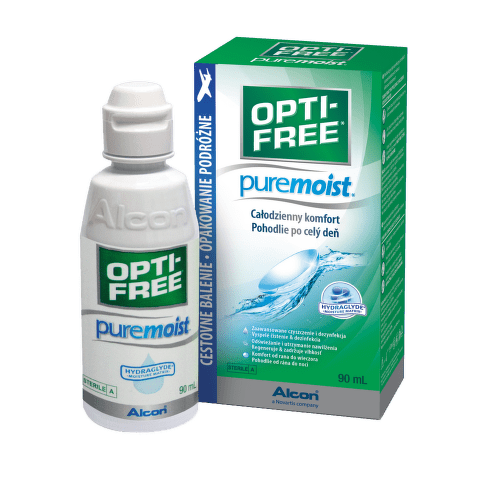 OPTI-FREE PureMoist roztok na šošovky 90 ml