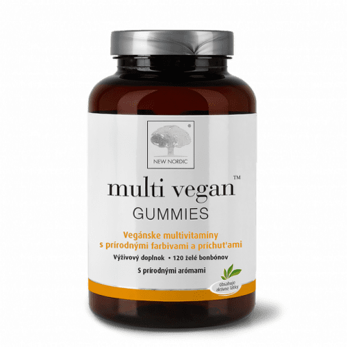 NEW NORDIC multi vegan GUMMIES multivitamínové želé 120ks kúpite na Benulekaren.sk