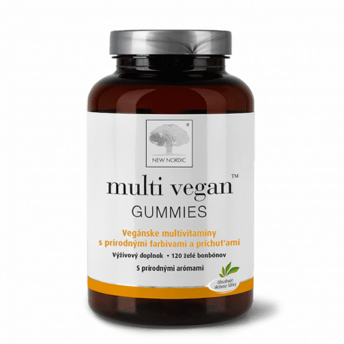 NEW NORDIC Multi vegan gummies 120 ks